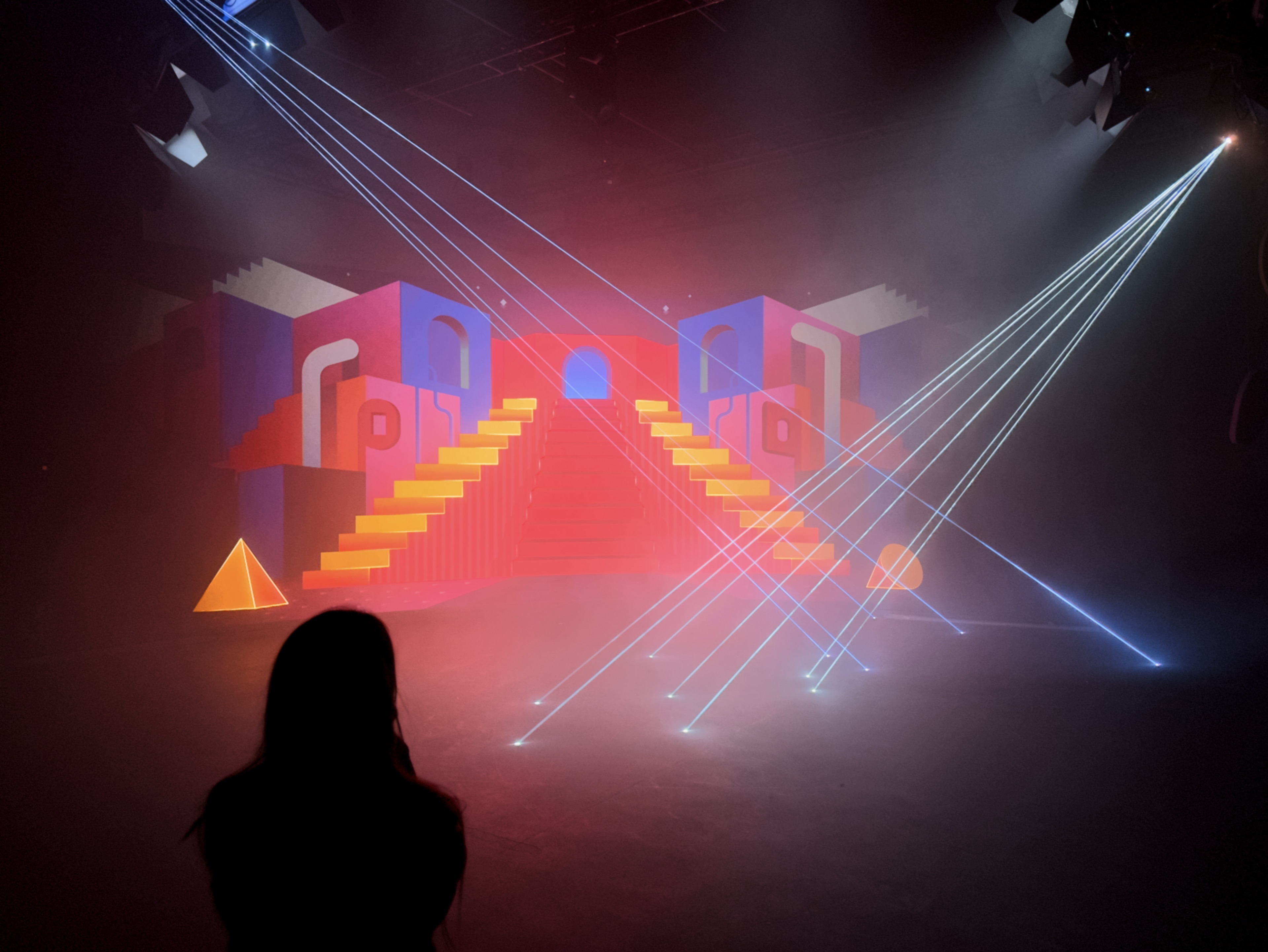 Warning: Laser in Use
