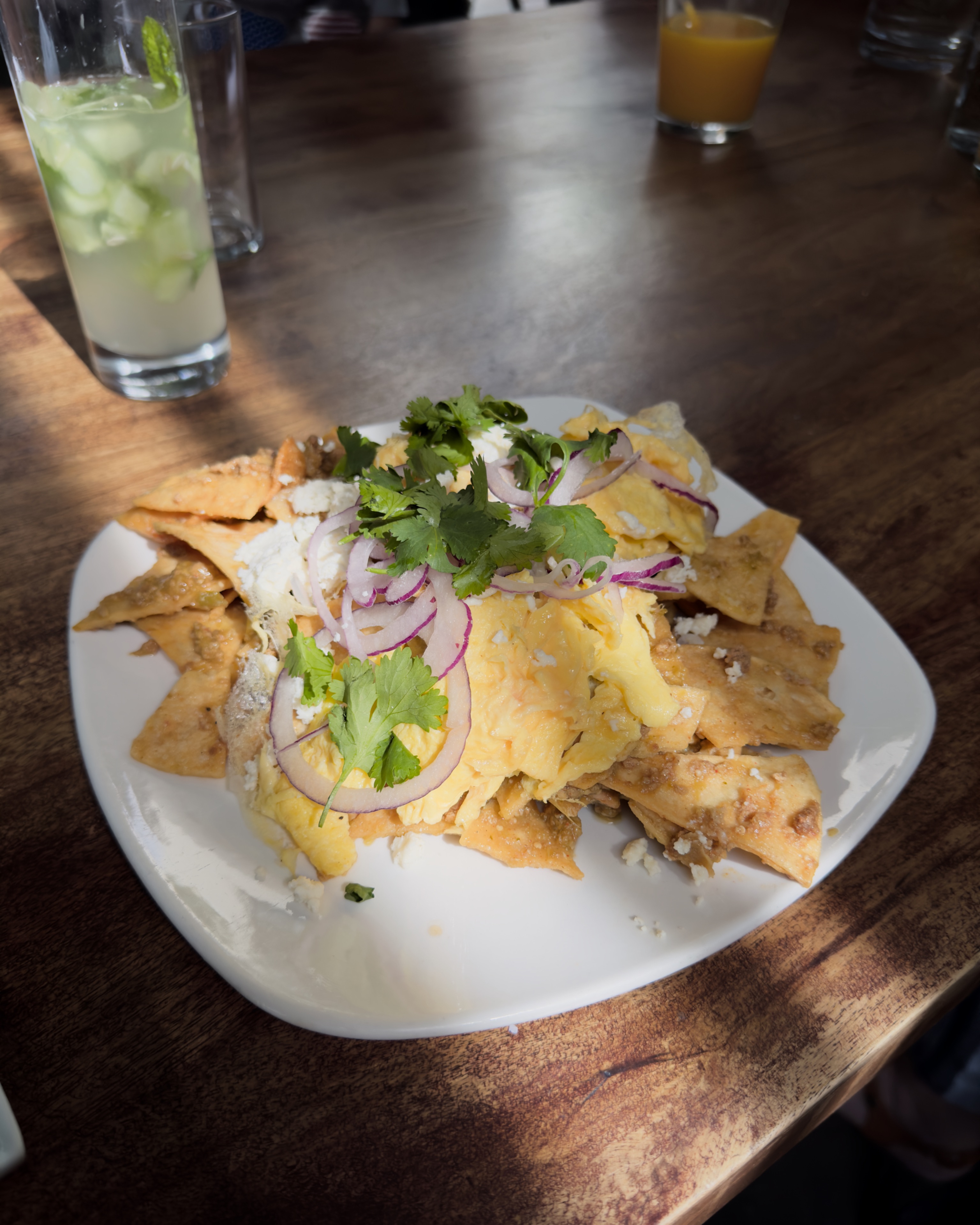 Chilaquiles @ Cheeky's