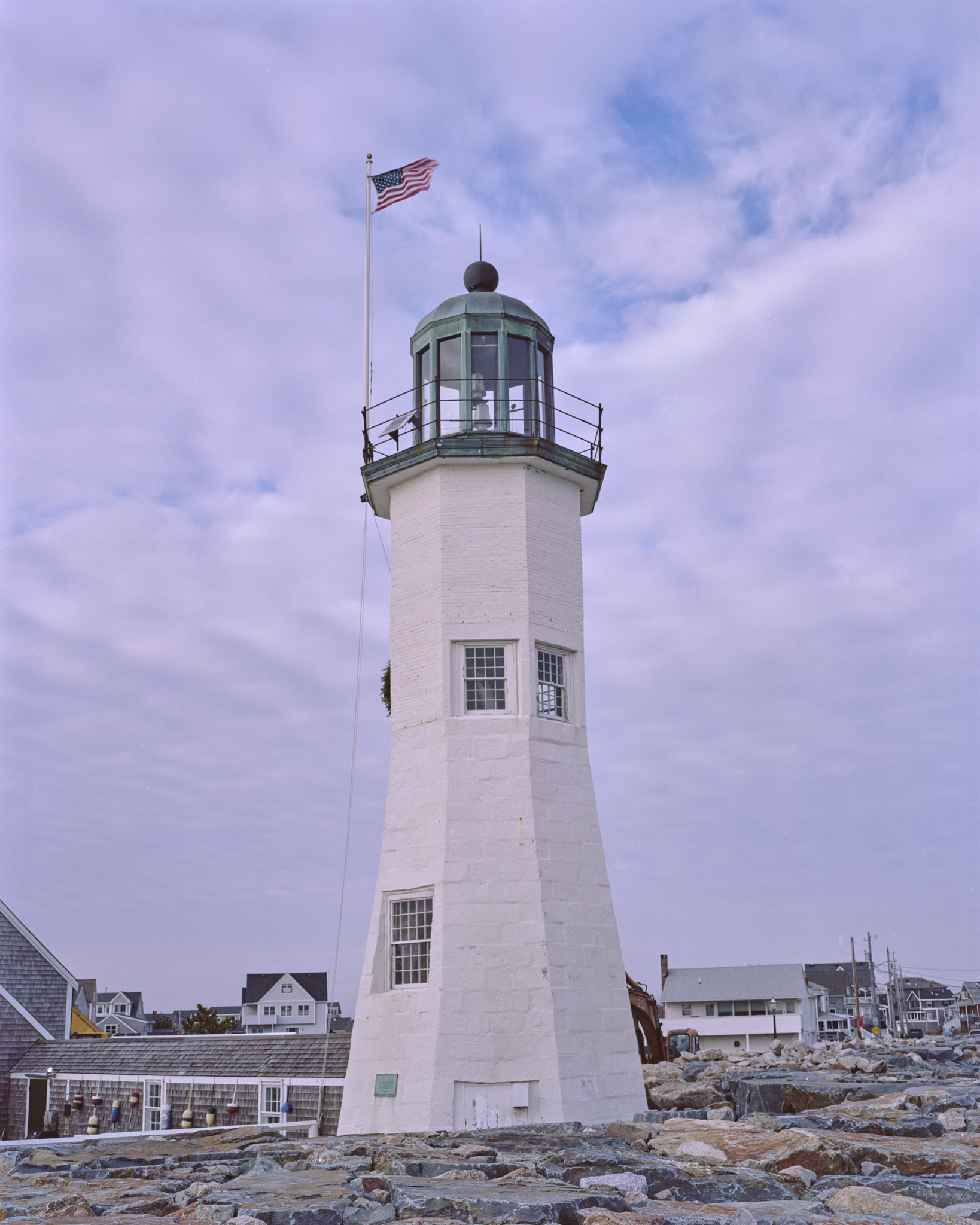 Scituate Light - Mamiya - Mamiya 7II