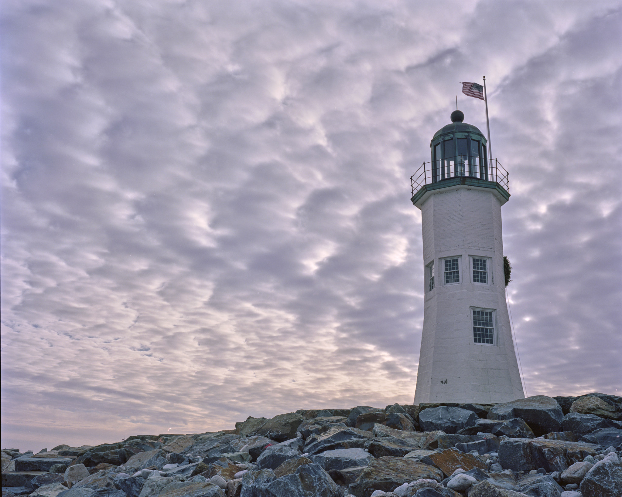 Scituate Light - Mamiya - Mamiya 7II
